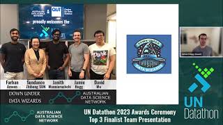 ADSN Team presents at UN Datathon Awards Ceremony [upl. by Aidan]