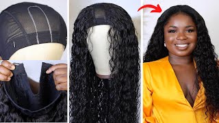 HOW TO MAKE A U PART WIG FULL SEW IN WITH LEAVE OUT  STEP BY STEP ft Ula Hair [upl. by Ecikram]