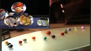 Vintage Marbles  Making Hand Made Crafted Marbles [upl. by Pinter]