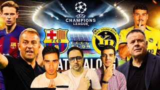 FC Barcelona vs Young Boys Champions League Match Watchalong LakshayES [upl. by Jillie620]