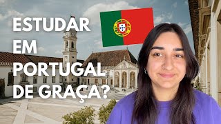 BOLSAS DE ESTUDO para BRASILEIROS em Portugal  Ana Laura Girardi [upl. by Aicele]