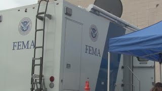 FEMA sets up hurricane recovery center in Telfair County [upl. by Proudlove]