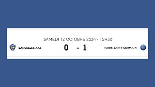 Sarcelles AAS 0 x 1 PSG [upl. by Rusty808]