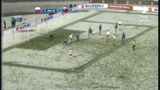 2010 World Cup Qualifiers Poland  Slovakia [upl. by Nafets]