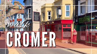 Cromer Norfolk England  Town Walk 2024 [upl. by Oiretule737]