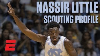 Nassir Little preseason 2019 NBA draft scouting video  DraftExpress [upl. by Melania]