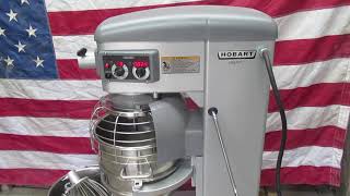 Hobart HL400 School Overstock Mixer [upl. by Ynoffit112]