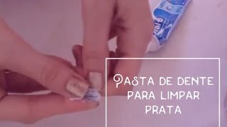 Deixando os brincos de prata limpos [upl. by Arluene498]