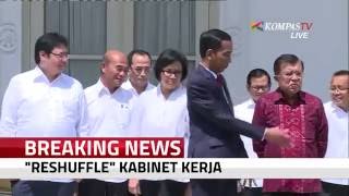 Inilah Susunan Menteri Baru Kabinet Kerja JokowiJK [upl. by Oirrad59]