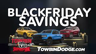 Black Friday Savings at Towbin Dodge [upl. by Nonnairb]