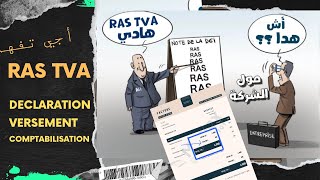 RAS TVA 2024  Déclaration et comptabilisation أجي تفهم [upl. by Adnolehs]