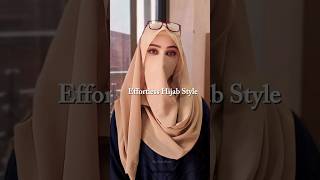 Effortless Classy hijab tutorial  hijab Style W Niqab DrSidra9oor youtubeshorts hijab shorts [upl. by Aylat524]