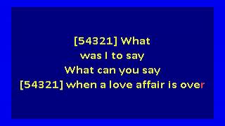 Frank Sinatra amp Antonio Carlos Jobim  How insensitive karaoke [upl. by Kaslik]