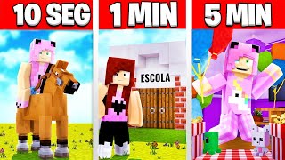 DESAFIOS NO MINECRAFT UMA HORA DE VÍDEO [upl. by Annonyw114]