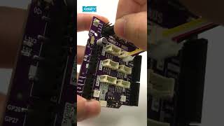 Servo Control with Joystick amp Maker Uno RP2040 microcontroller [upl. by Oscar151]