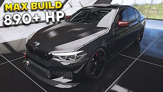 Forza Horizon 5  890HP 2018 BMW M5 F90 G30 Customization  FH5 Build  Modifications [upl. by Thesda846]