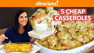 5 Cheap and Easy Casseroles Dishes  AllRecipes [upl. by Tillfourd]