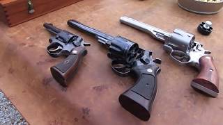 Ruger Redhawk vs SampW Model 29 [upl. by Cowley]