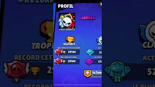 Mon classement classement brawlstars [upl. by Leahcimsemaj]