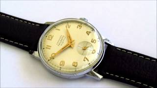 Junghans Trilastic 16 jewels Cal 93s vintage wristwatch [upl. by Austin]