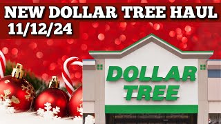 Amazing Finds At Dollar Tree Latest Haul 111224 [upl. by Landsman250]