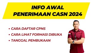 SEBELUM DAFTAR CPNS 2024 WAJIB TONTON INI DULU ‼️ [upl. by Qifar470]