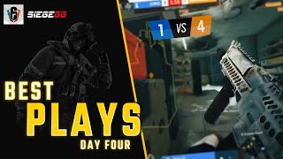 TOP 5 PLAYS at Six Invitational 2023  Day FOUR [upl. by Nywloc]