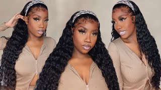 LONG Slick Back Pre Crimped Hair with Detailed Baby Hair Tutorial FT AliPearl Hair  THE TASTEMAKER [upl. by Enilamme]