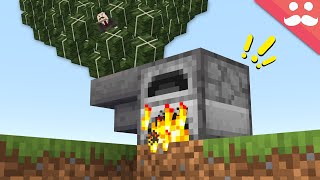 INFINITE Furnace Fuel using Crafters in Minecraft 121 [upl. by Aiderfla]