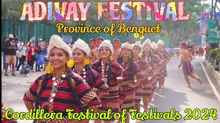 ADIVAY FESTIVAL OF BENGUET PROVINCE  Cordillera Festival of Festivals culture tradition [upl. by Merci]