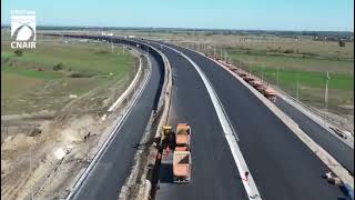 📽 Imagini de pe șantierul Autostrazii A7 Buzau Focsani lot 4 Mandresti MunteniFoscani Nord [upl. by Anim404]