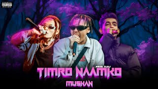 DJAJ  TIMRO NAAMKO MUSKAN  VTEN ST MAN VIBER SAIMON  NEPALI REMIX [upl. by Inajna]