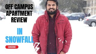 Cheapest 1Bhk Apartment Review  Linda Vista tour in Snowfall  Off Campus Apartment  UTA  CJTalk [upl. by Atsiuqal]