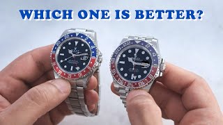 Rolex GMT Master 2 quotPepsiquot  16710 VS 126710BLRO [upl. by Adnicaj]