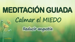 Meditación GUIADA para CALMAR el MIEDO REDUCIR la ANGUSTIA superar ESTRES y PREOCUPACIONES  AMITABA [upl. by Anawt]