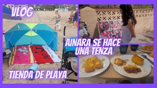 VLOG NUESTRA TIENDA DE PLAYAAINARA SE HACE UNA TRENZA [upl. by Sined]