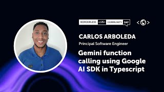 Gemini function calling using Google AI SDK in Typescript [upl. by Akenahs]