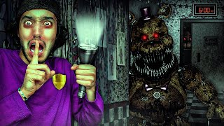 SOBREVIVI UNA NOCHE ATRAPADO CON ANIMATRONICOS [upl. by Isidoro57]