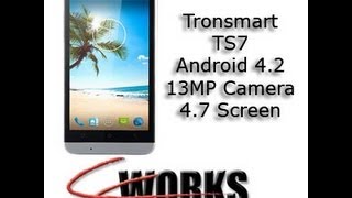 Tronsmart TS7 Glacier 47inch MTK6589 Quad Core 130MP Camera Android 42 3G [upl. by Carlo]