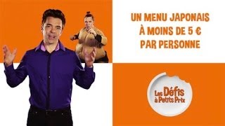 Un menu japonais à moins de 5 € par personne [upl. by Drain]