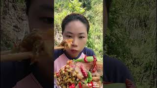 This Pork Recipes amp Green Veggies Mukbang Speaks Louder Than Words asmr porkbelly greenvegetable [upl. by Yasui]