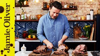 How to Cook a Leg of Lamb  Jamie Oliver [upl. by Royce316]