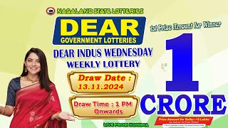 LOTTERY SAMBAD DEAR 1 PM 13112024 NAGALAND LOTTERY LIVE DEAR LOTTERY LIVE LOTTERY SAMBAD [upl. by Shulock96]