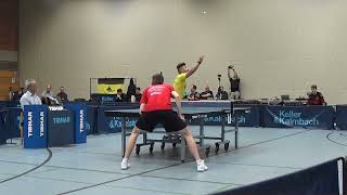 Pereira vs Hippler 2 TV Hilpoltstein vs 1 FC Koeln 20240330 Table Tennis 2 Bundesliga Stativ [upl. by Allemac]