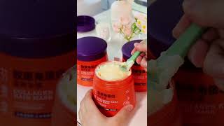 Hair mask to Repairs dry and damaged hair 💕💕Koloryst hairmask dryhair damagedhair [upl. by Acilef]