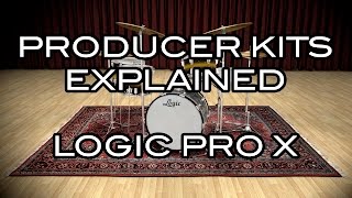 Logic Pro X  Producer Kits Explained  Take Your MIDI Drums to the Next Level [upl. by Akinehs]