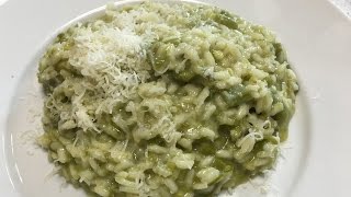 RISOTTO CON ASPARAGI RICETTA SEMPLICE E GUSTOSA DA PREPARARE [upl. by Vivien900]