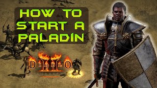 Diablo 2 Resurrected  Early Game Paladin Build Guide Sweet Phil [upl. by Standish]