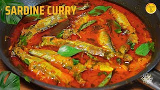 Easy Sardine Curry Recipe  How To Make Sardine Fish Curry [upl. by Jacobine]