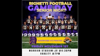 Righetti High School Football Santa Ynez  Righetti [upl. by Nekial453]